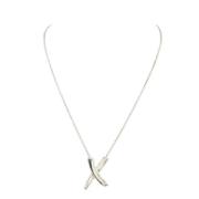 Pre-owned Silver necklaces Tiffany & Co. Pre-owned , Gray , Dames