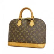 Pre-owned Fabric louis-vuitton-bags Louis Vuitton Vintage , Brown , Da...