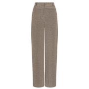 Noemia Lurex Broek Dante 6 , Beige , Dames