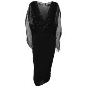 Pre-owned Tulle dresses Armani Pre-owned , Black , Dames