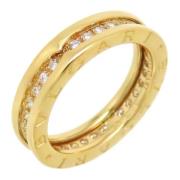 Pre-owned Metal rings Bvlgari Vintage , Yellow , Dames