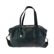 Pre-owned Leather handbags Loewe Pre-owned , Black , Dames