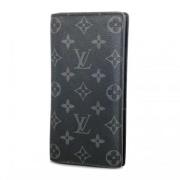 Pre-owned Fabric wallets Louis Vuitton Vintage , Black , Heren