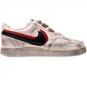 Aangepaste Chicago Sneakers Vintage Stijl Nike , White , Heren