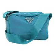 Pre-owned Nylon prada-bags Prada Vintage , Blue , Dames