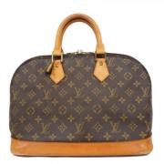 Pre-owned Fabric louis-vuitton-bags Louis Vuitton Vintage , Brown , Da...