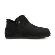 Warmgevoerde thuisschoenen - Zwart Rohde , Black , Dames