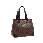 Pre-owned Canvas louis-vuitton-bags Louis Vuitton Vintage , Brown , Da...