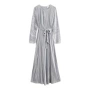 Elegante Jurken Collectie Forte Forte , Gray , Dames