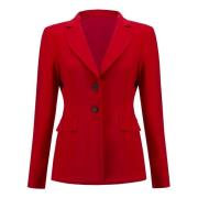 Elegante Blazer voor Vrouwen Joseph Ribkoff , Red , Dames