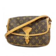 Pre-owned Fabric louis-vuitton-bags Louis Vuitton Vintage , Brown , Da...