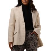 Beige Blazer voor stijlvolle dames Second Dames , Beige , Dames