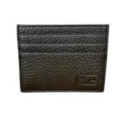 Pre-owned Leather wallets Fendi Vintage , Gray , Dames