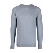 Casual Grijze Gebreide Trui Sweater Malo , Gray , Heren