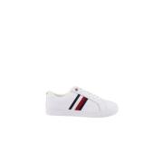 Pre-owned Leather sneakers Tommy Hilfiger Pre-owned , White , Dames