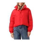 Rode Frosty Crop Purr Jas Co'Couture , Red , Dames