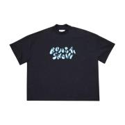 Zwarte Oversized T-Shirt Show X Bonsai , Black , Heren