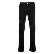 Zwarte Straight Jeans Jacob Cohën , Black , Heren