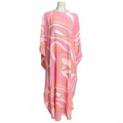 Pre-owned Silk dresses Emilio Pucci Pre-owned , Pink , Dames