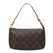 Pre-owned Canvas louis-vuitton-bags Louis Vuitton Vintage , Brown , Da...