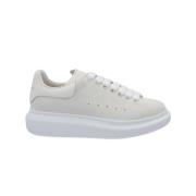 Leather sneakers Alexander McQueen , White , Dames