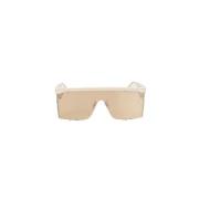 Pre-owned Fabric sunglasses Dior Vintage , Yellow , Dames