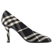 Plastic heels Burberry , Black , Dames