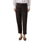 Irish Coffee Losvallende Broek Closed , Brown , Dames