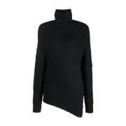 Zwarte Boucle Twisted Sweater Proenza Schouler , Black , Dames