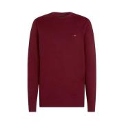 Bordeaux Sweaters, Biologisch Katoen, Kasjmier Tommy Hilfiger , Red , ...