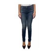 Push Up Jeans in Katoenmix Roy Roger's , Blue , Dames