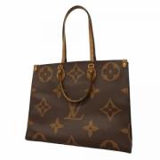 Pre-owned Canvas totes Louis Vuitton Vintage , Brown , Dames