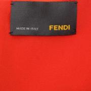 Pre-owned Viscose dresses Fendi Vintage , Red , Dames