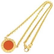 Pre-owned Metal necklaces Bvlgari Vintage , Yellow , Dames