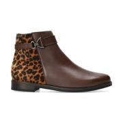 Bruine Enkellaars voor Dames - Stijlvol Mephisto , Brown , Dames