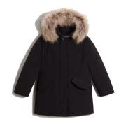 Arctische wasbeer parka met RDS-certificering Woolrich , Black , Unise...