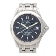 Pre-owned Metal watches Omega Vintage , Blue , Heren