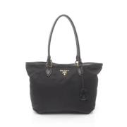 Pre-owned Canvas prada-bags Prada Vintage , Black , Dames