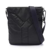 Pre-owned Canvas shoulder-bags Yves Saint Laurent Vintage , Black , Da...