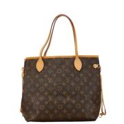 Pre-owned Canvas louis-vuitton-bags Louis Vuitton Vintage , Brown , Da...