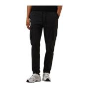 Zwarte Cargo Broek Regular Fit Pure Path , Black , Heren