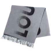 Pre-owned Cashmere scarves Louis Vuitton Vintage , Gray , Dames