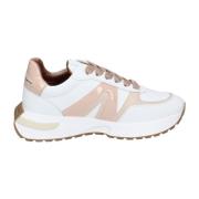 Damesneakers van synthetisch leer Alexander Smith , White , Dames