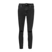 Zwarte Skinny Jeans Spray On Cat Ksubi , Black , Dames