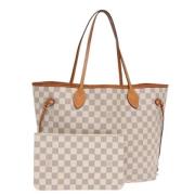 Pre-owned Canvas louis-vuitton-bags Louis Vuitton Vintage , White , Da...