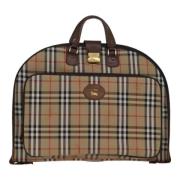 Pre-owned Canvas travel-bags Burberry Vintage , Beige , Dames