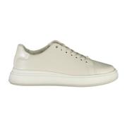 Sportieve Beige Sneakers met Contrastdetails Calvin Klein , Beige , Da...