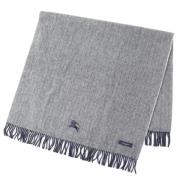 Pre-owned Wool scarves Burberry Vintage , Gray , Dames