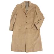 Pre-owned Fabric outerwear Salvatore Ferragamo Pre-owned , Beige , Dam...