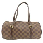 Pre-owned Canvas louis-vuitton-bags Louis Vuitton Vintage , Brown , Da...